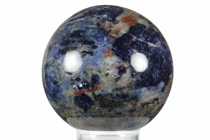 Deep Blue, Polished Sodalite Sphere #241739